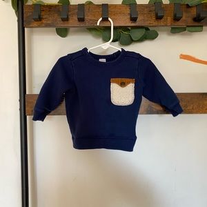 bundle of 2. 12 month sweaters. Carters and baby bgosh.